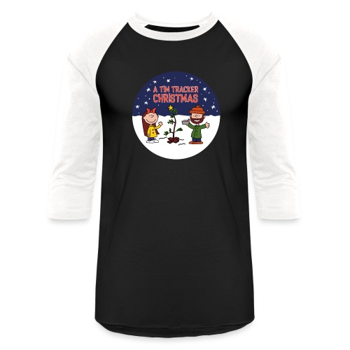 A Tim Tracker Christmas - Unisex Baseball T-Shirt