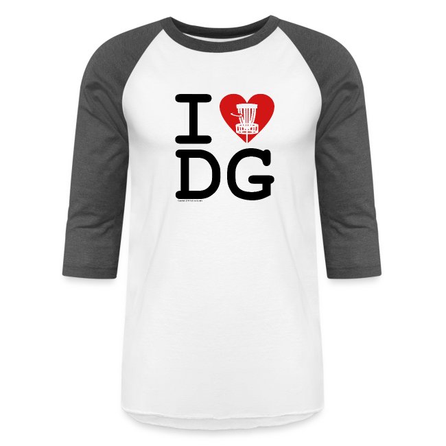 I Love (Heart) Disc Golf Shirt & Accessories