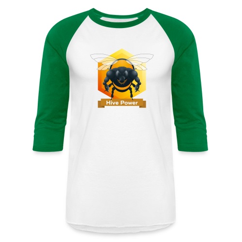 Hive Power - Unisex Baseball T-Shirt