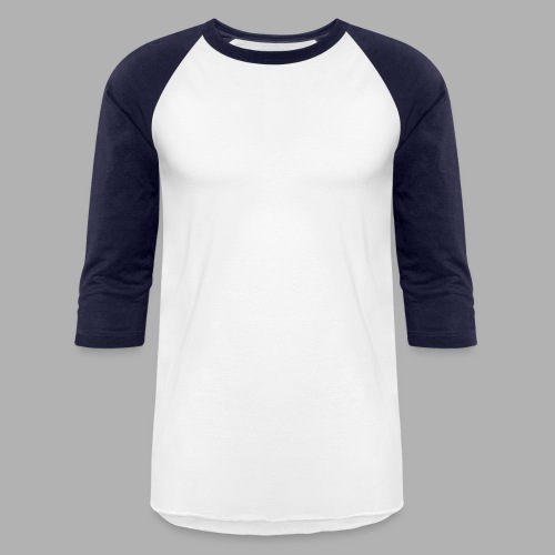 All Saints Logo White - Unisex Baseball T-Shirt