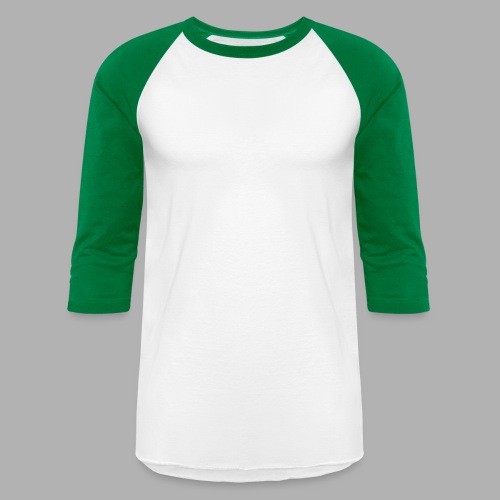 All Saints Logo White - Unisex Baseball T-Shirt