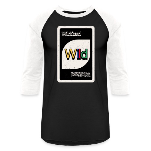 Wildcard B!#ches! Vintage Wildcard Re-design - Unisex Baseball T-Shirt