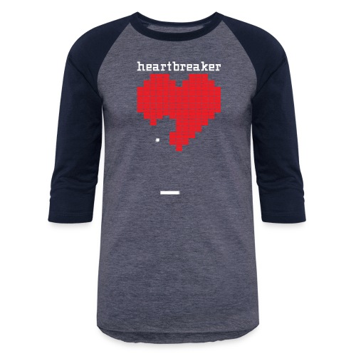 Heartbreaker Valentine's Day Game Valentine Heart - Unisex Baseball T-Shirt