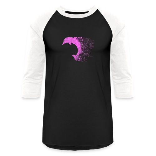 South Carolin Dolphin in Pink - Unisex Baseball T-Shirt