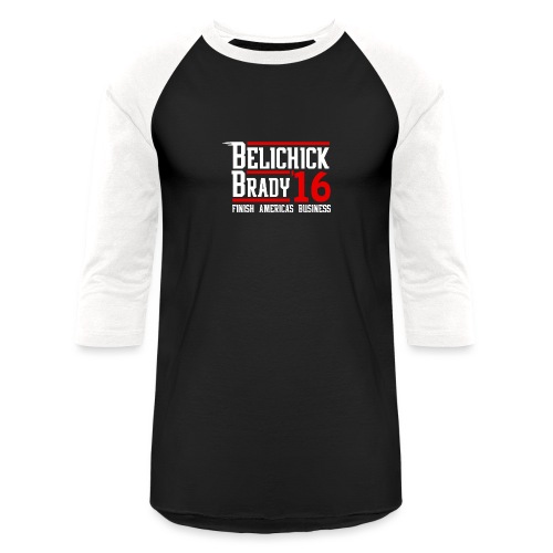 Belichick Brady 16 - Unisex Baseball T-Shirt