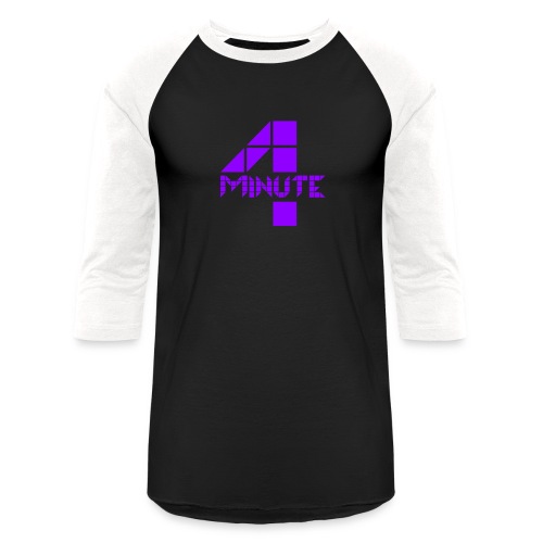 4Minute Logo in Purple Women's Hoodie - Unisex Baseball T-Shirt