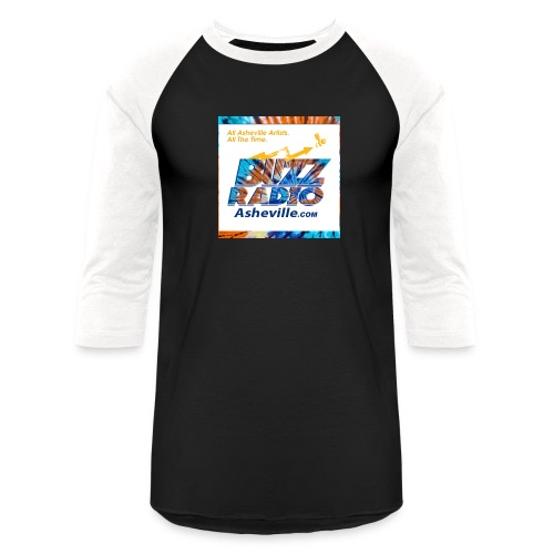 Buzz Radio Asheville - Show Your Support! - Unisex Baseball T-Shirt