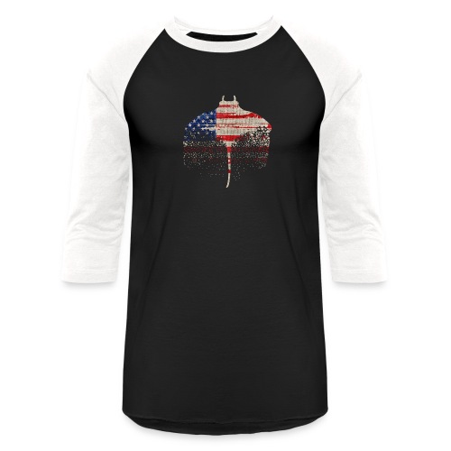 South Carolina Independence Stingray, Dark - Unisex Baseball T-Shirt