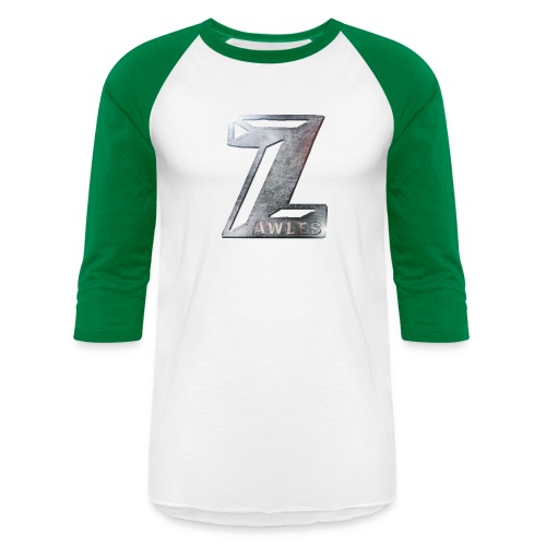 Zawles - metal logo - Unisex Baseball T-Shirt
