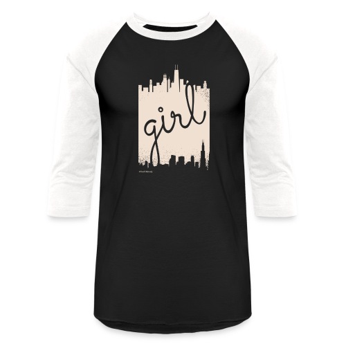 Chicago Girl Product - Unisex Baseball T-Shirt