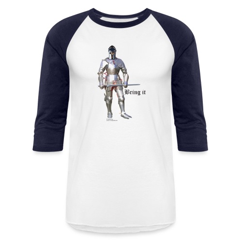 Plate Armor Bring it men's standard T - Unisex Baseball T-Shirt