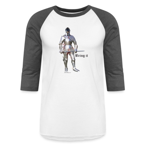 Plate Armor Bring it men's standard T - Unisex Baseball T-Shirt
