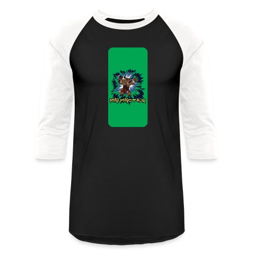 Mini Minotaur iPhone 5 - Unisex Baseball T-Shirt