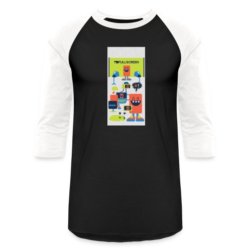 iphone5screenbots - Unisex Baseball T-Shirt