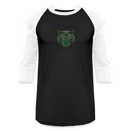 Tiger Head - Unisex Baseball T-Shirt