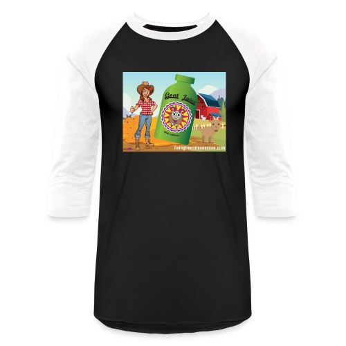 Nicole Sauce's Goat Juice - Unisex Baseball T-Shirt