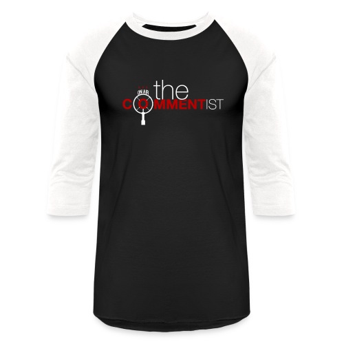 The Commentist Logo - Unisex Baseball T-Shirt