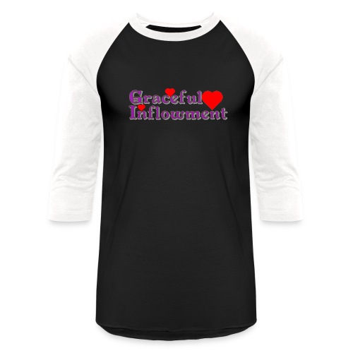 Graceful Inflowment - Unisex Baseball T-Shirt
