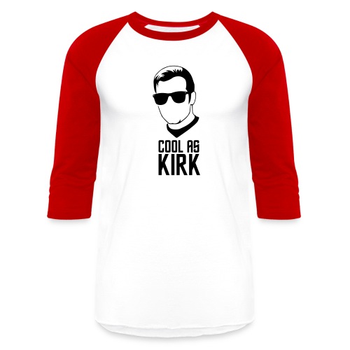 Cool As Kirk - Unisex Baseball T-Shirt