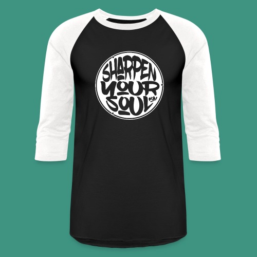 Sharpen Your Soul [LIGHT Circle] - Unisex Baseball T-Shirt