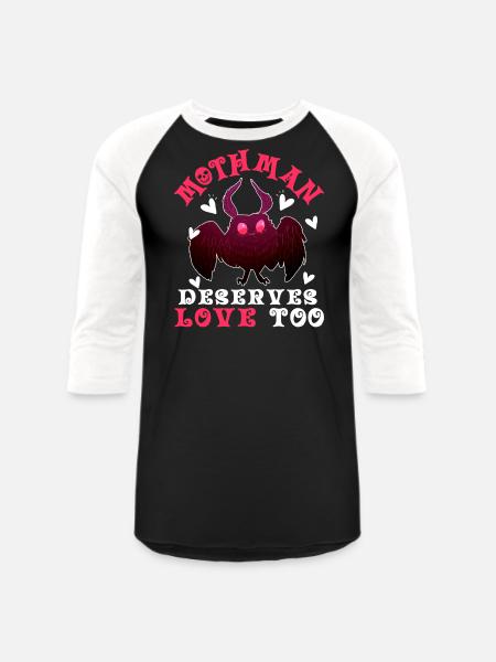Cryptid Cryptozoology - Unisex Baseball T-Shirt - black/white