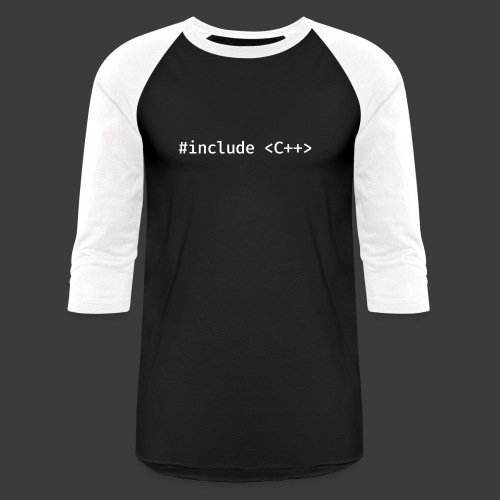 Include Original (Dark Background) - Unisex Baseball T-Shirt
