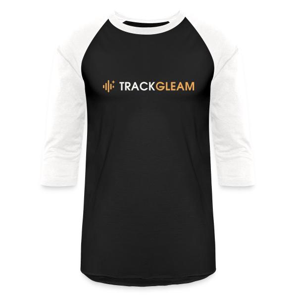 TrackGleam Logo Unisex Baseball T-Shirt