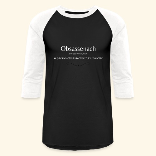 Obsassenach (white) - Unisex Baseball T-Shirt