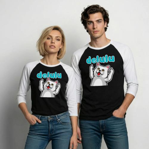 DELULU - Unisex Baseball T-Shirt
