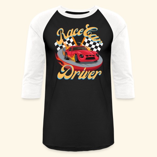 Race Car Driver - Unisex Baseball T-Shirt