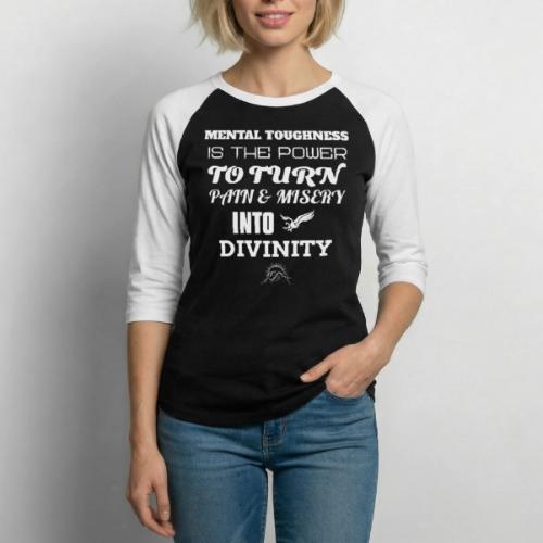 Mental Toughness - Unisex Baseball T-Shirt