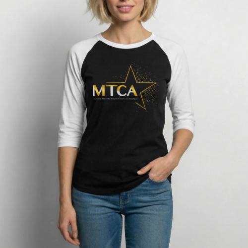 MTCA Star Logo - Unisex Baseball T-Shirt