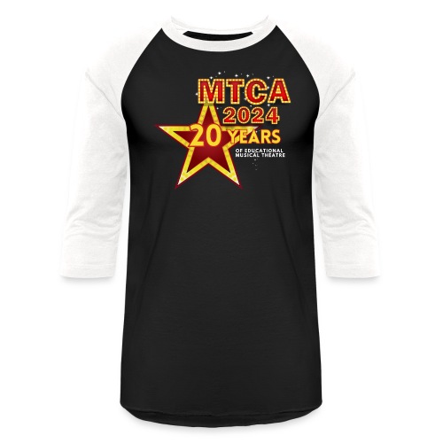 20 YEARS MTCA 2024 - Unisex Baseball T-Shirt