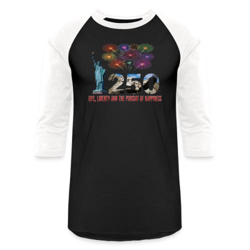 250 Years USA - Unisex Baseball T-Shirt