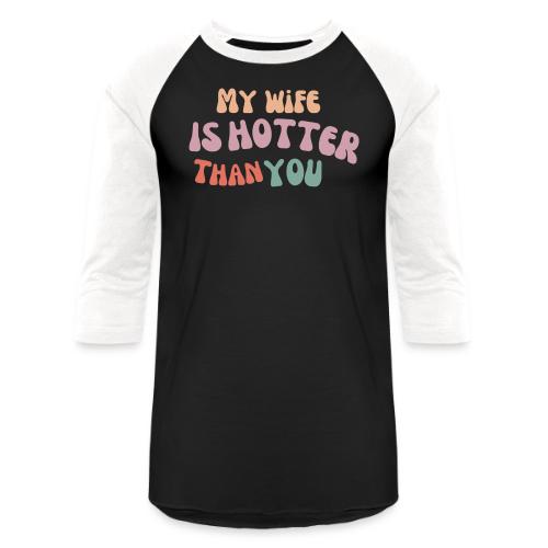 Colorful 70s Style Women Empowerment T shirt - Unisex Baseball T-Shirt