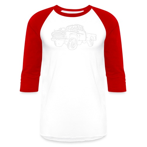 gnarlyTruck - Unisex Baseball T-Shirt