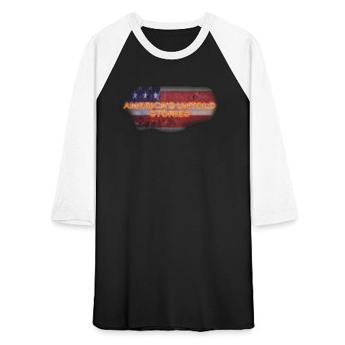 America's Untold Stories - Unisex Baseball T-Shirt