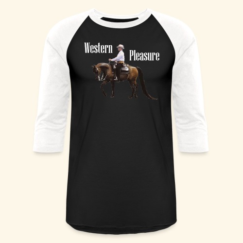 Arabian Horse: Western - Unisex Baseball T-Shirt