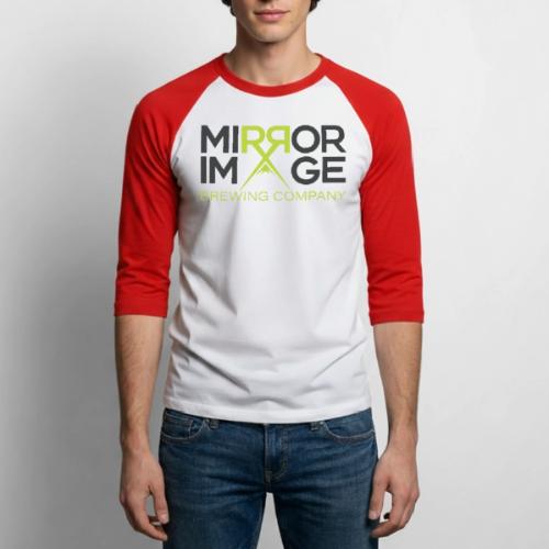Mirror Image Brewing Company - Unisex Baseball T-Shirt