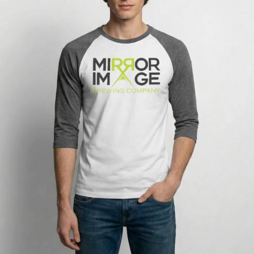Mirror Image Brewing Company - Unisex Baseball T-Shirt