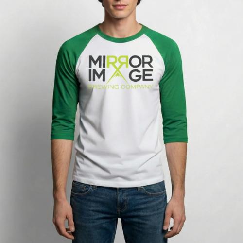 Mirror Image Brewing Company - Unisex Baseball T-Shirt