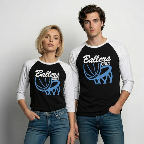 BALLERS ONLY - Unisex Baseball T-Shirt