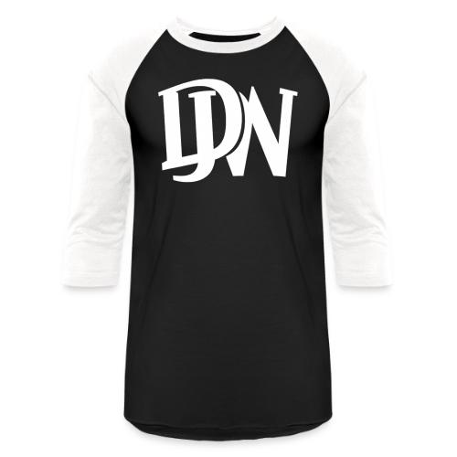 DJW – Djuki’s World Logo - Unisex Baseball T-Shirt