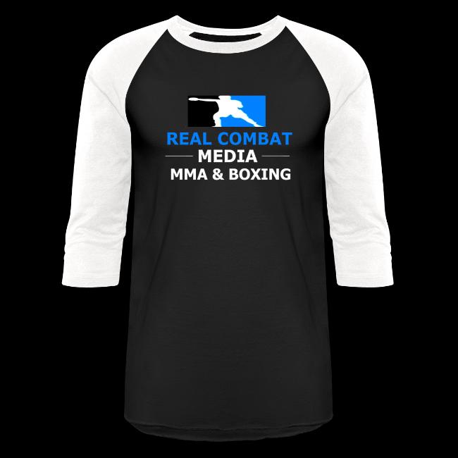 RCM MMA & BOXING Light Blue White Text