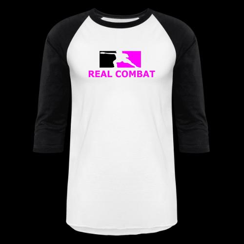 RCM MMA & BOXING Pink - Unisex Baseball T-Shirt