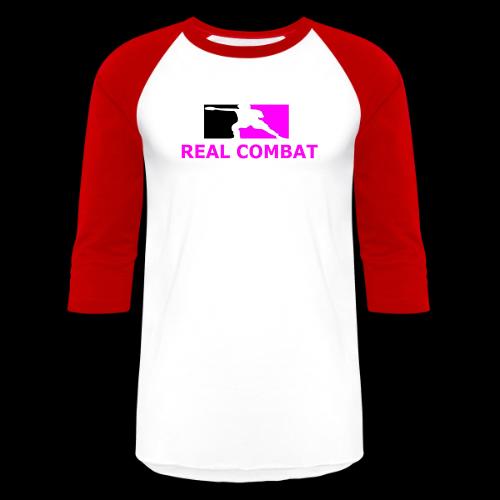 RCM MMA & BOXING Pink - Unisex Baseball T-Shirt