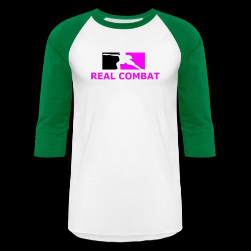 RCM MMA & BOXING Pink - Unisex Baseball T-Shirt
