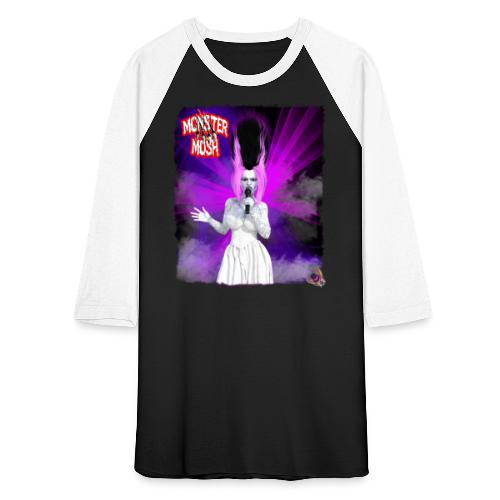 Monster Mosh Bride Of Frankie Singer Gown Variant - Unisex Baseball T-Shirt