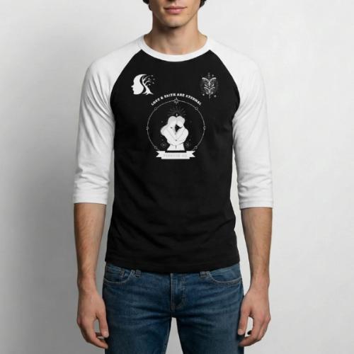 Love & Faith - Unisex Baseball T-Shirt