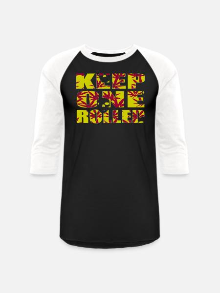 sweatshirt CLASSIC - Unisex Baseball T-Shirt - black/white